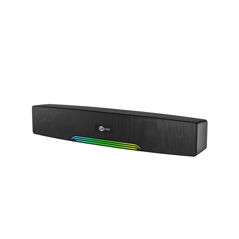 Lenovo Lecoo DS109 Bluetooth Soundbar Taşınabilir Hoparlör, 10W, AUX,TF KART,USB Siyah