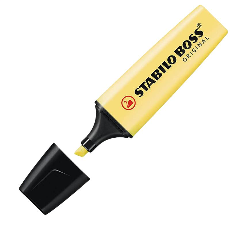 Stabilo Boss Original Fosforlu Kalem Pastel Sarı 70/144