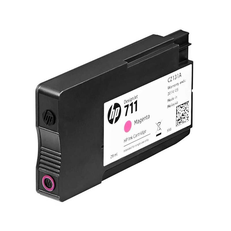 HP Plotter Mürekkep Kartuş Orj. 711 Magenta, (29ml) CZ131A, T100, T500