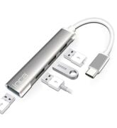 Inca IUSB-04T Type-C Girişli 4 Port Usb Çoklayıcı Hub, IUSB-04T
