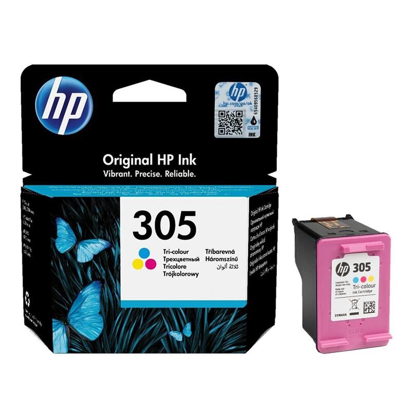 HP Mürekkep Kartuş Orj. No:305 Renkli - 3YM60AE