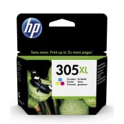 HP Mürekkep Kartuş Orj. No:305XL Renkli - 3YM63AE