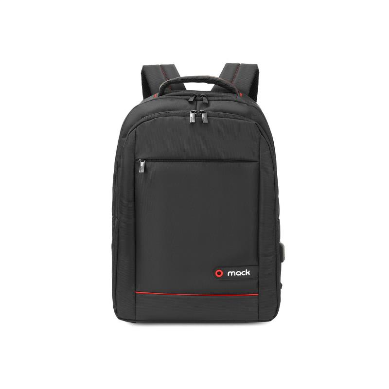 Mack MCC-007 17.3'' Office Notebook Sırt Çantası Siyah, USB Girişli