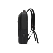 Mack MCC-007 17.3'' Office Notebook Sırt Çantası Siyah, USB Girişli
