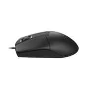 A4 Tech OP-330 Kablolu USB Mouse Siyah, 1,5 Metre
