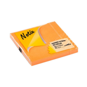 Notix Yapışkanlı Not Kağıdı Neon Turuncu 75 mm x 75 mm 80 Yaprak
