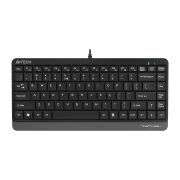 A4 Tech FK11 Q Klavye Usb, Kablolu, MM Mini Gri Siyah