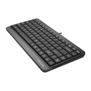 A4 Tech FK11 Q Klavye Usb, Kablolu, MM Mini Gri Siyah