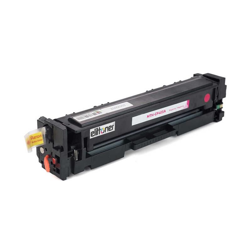 Elittoner Hp CF403A (201A) - Canon CRG-045M Kırmızı (1.4K)
