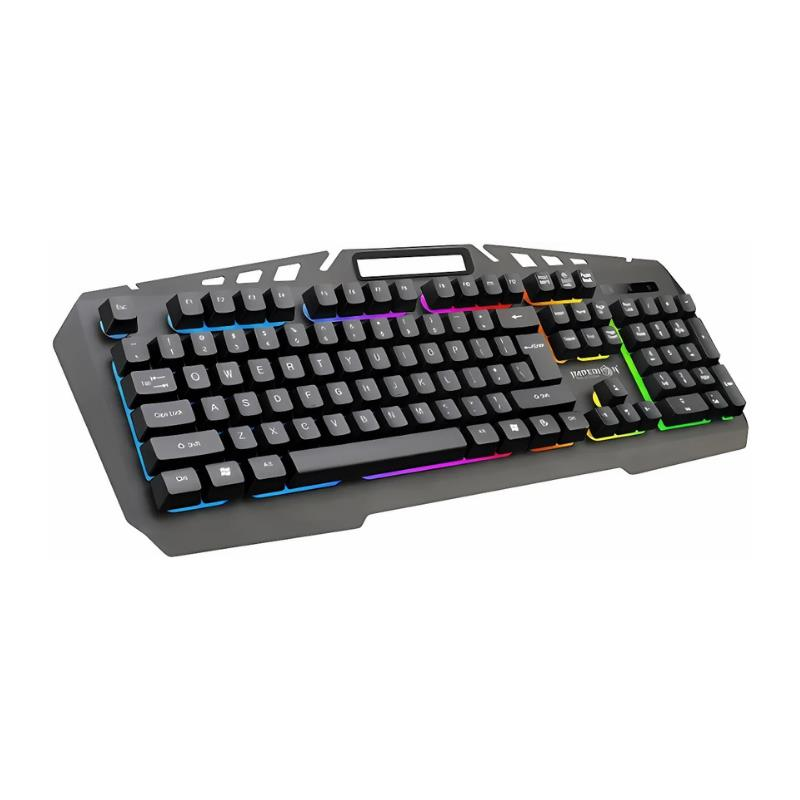 Acer OKW213 Siyah RGB Gaming Keyboard, Rainbow Backlit Klavye (Kablo Uzunluğu 1,5mt)