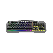 Acer OKW213 Siyah RGB Gaming Keyboard, Rainbow Backlit Klavye (Kablo Uzunluğu 1,5mt)