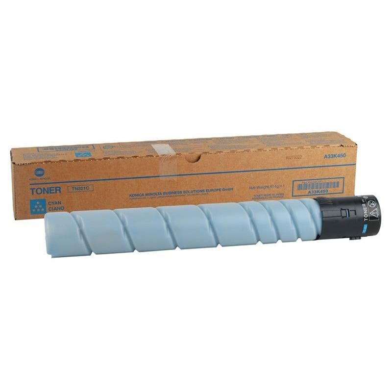 Konica Minolta Toner Orj. TN-321C C224, 284, 364 Cyan (25K)