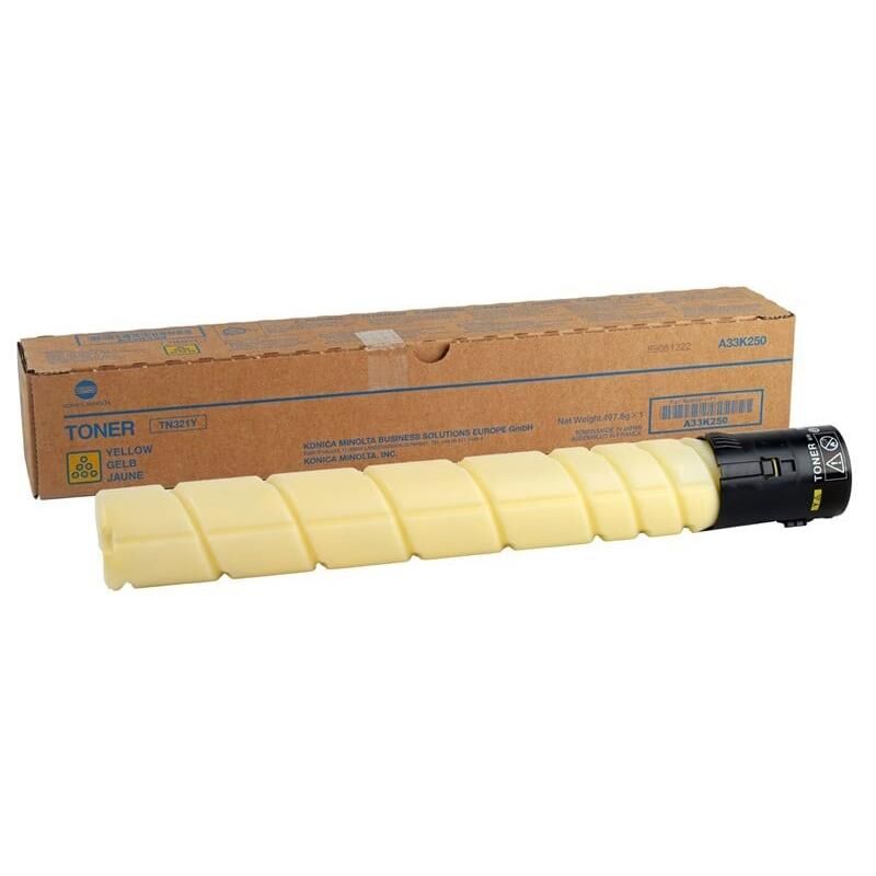 Konica Minolta Toner Orj. TN-321Y C224, 284, 364 Yellow (25K)