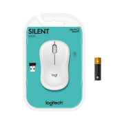 Logitech M221 Kablosuz Mouse Silent Beyaz - 910-006511