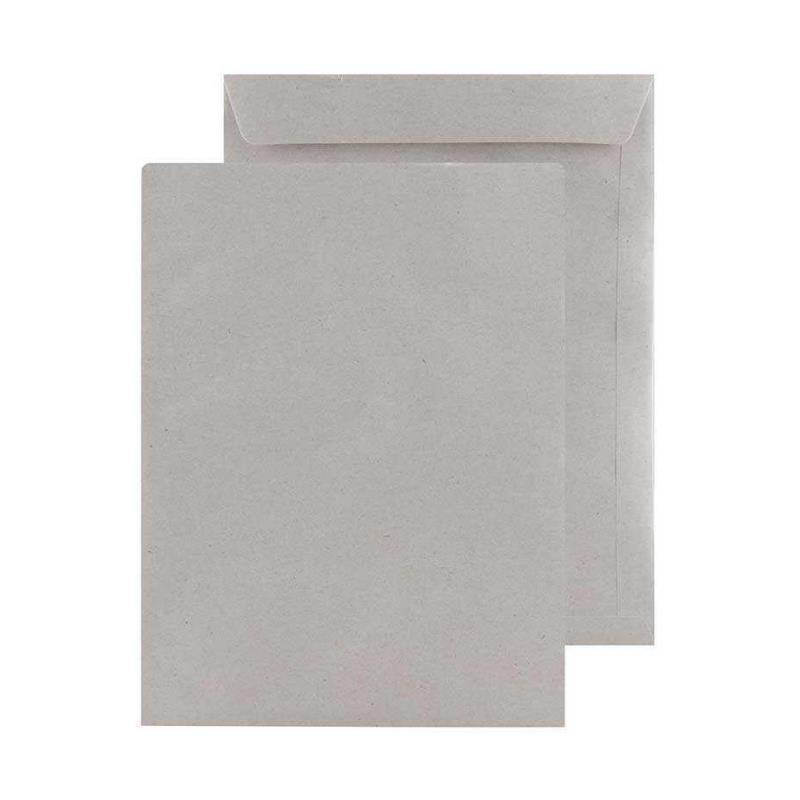 Elitstore Kraft Torba Zarf 13 cm x 17 cm (13x17) 90 Gr 50'li Paket