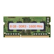 Ntb. Ram Bellek 8GB DDR3 1600 MHz