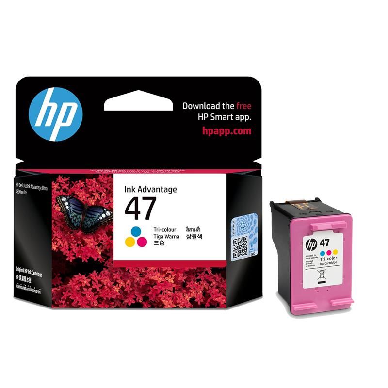 HP Mürekkep Kartuş Orj. No:47 Renkli