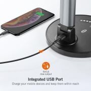 TaoTronics TT-DL13 Doğal Akıllı 12W LED Masa Lambası - Gri