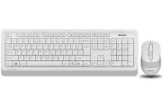 A4 Tech FG1010 Kablosuz Klavye Mouse Seti, Beyaz