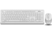 A4 Tech FG1010 Kablosuz Klavye Mouse Seti, Beyaz