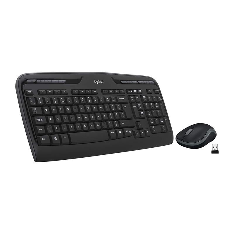 Logitech MK330 Kablosuz Klavye Mouse Set Siyah, 920-003988