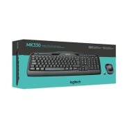 Logitech MK330 Kablosuz Klavye-Mouse Set Siyah, 920-003988