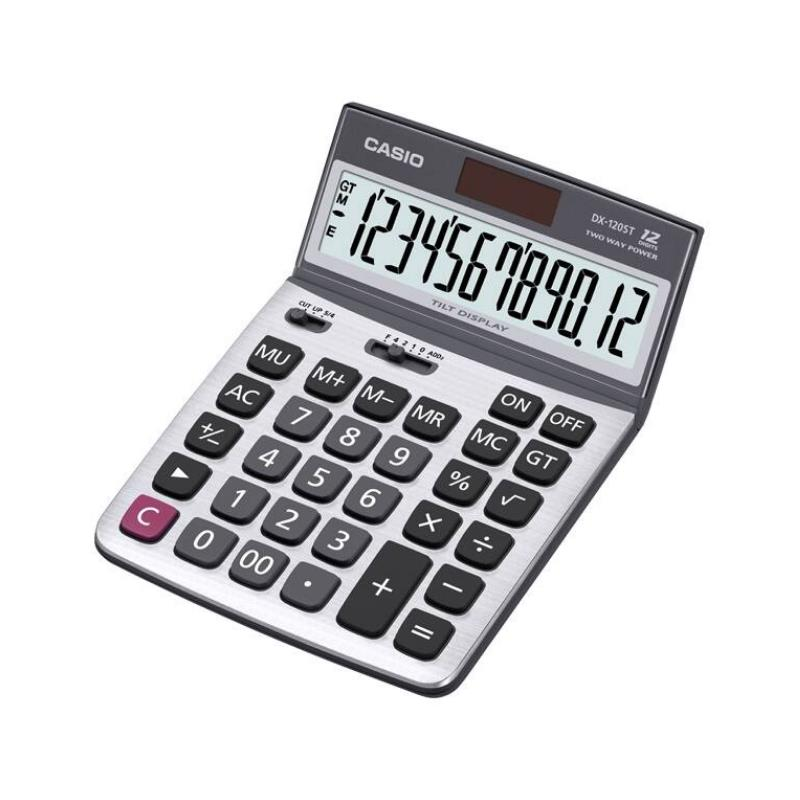Casio DX-120ST Masaüstü Hesap Makinesi 12 Hane