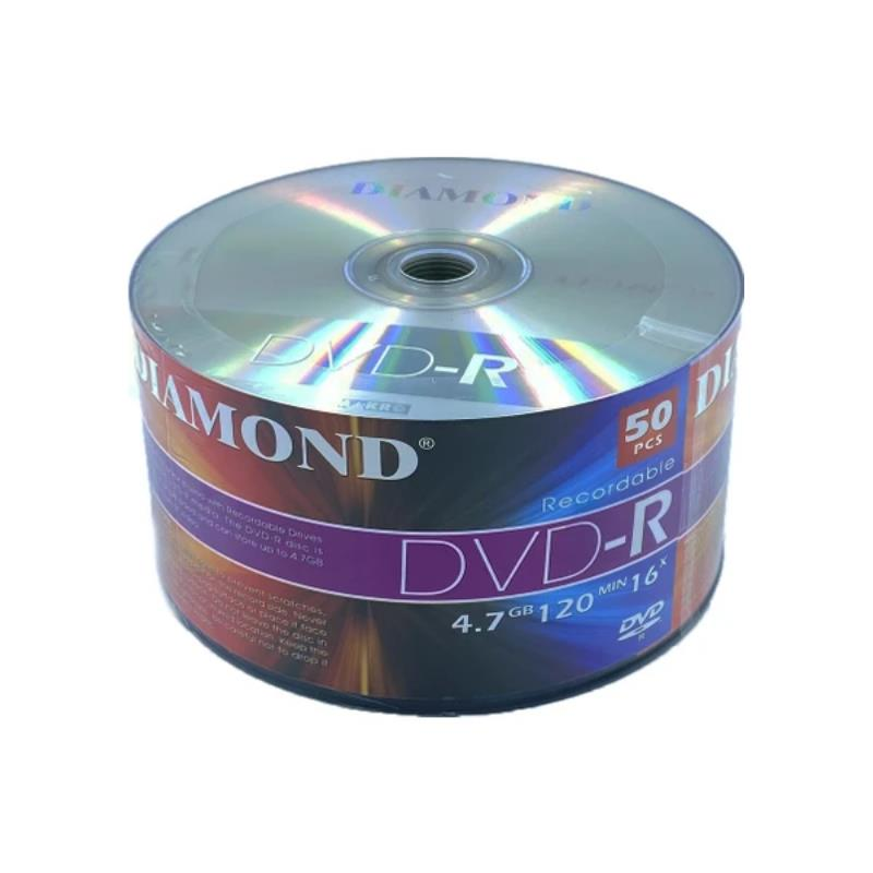 Diamond DVD-R 16X 4,7GB 50'Li Printable