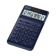 Casio JW-200SC-NY 12 Haneli Masaüstü Hesap Makinesi - Lacivert