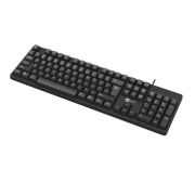 Lenovo Lecoo KB101 USB Kablolu Klavye Q Siyah