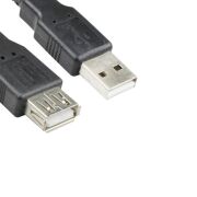 Vcom USB Uzatma Kablo 5 Metre Siyah - CU202-B-5.0