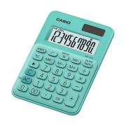 Casio MS-7UC-GN 10 Hane Açık Yeşil Üstü Hesap Makinesi