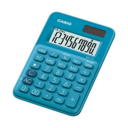 Casio MS-7UC-LB 10 Hane Açık Mavi Masa Üstü Hesap Makinesi