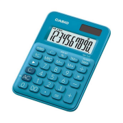 Casio MS-7UC-LB 10 Hane Açık Mavi Masa Üstü Hesap Makinesi