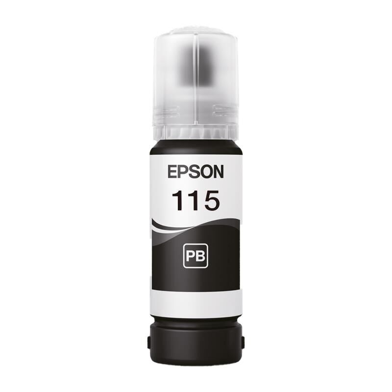Epson 115 Mürekkep Orj. L8160, L8180 Pigment Black (BK) 70ml