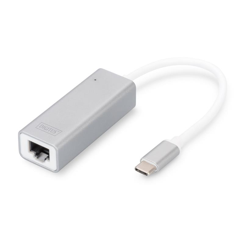 Digitus DN-3024 Type-C to RJ45 Gigabit Ethernet Dönüştürücü