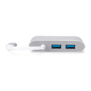 Digitus DA-70847 USB Type-C to USB 3.0 x2 HDMI RJ45 Multiport Dönüştürücü Adaptör