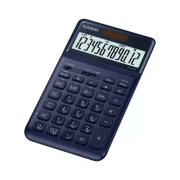 Casio JW-200SC-BU 12 Haneli Masaüstü Hesap Makinesi - Mavi