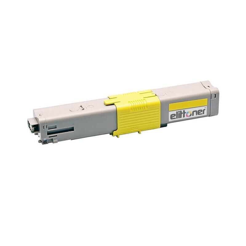 Elittoner OKI C301, C321, MC332, MC342 Yellow (44973541) (1.5K)