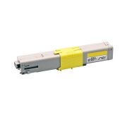Elittoner OKI C301, C321, MC332, MC342 Yellow (44973541) (1.5K)