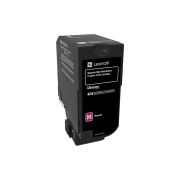 Lexmark 74C5HM0 Toner Orj. -  CS725, CX725 Magenta (12K)