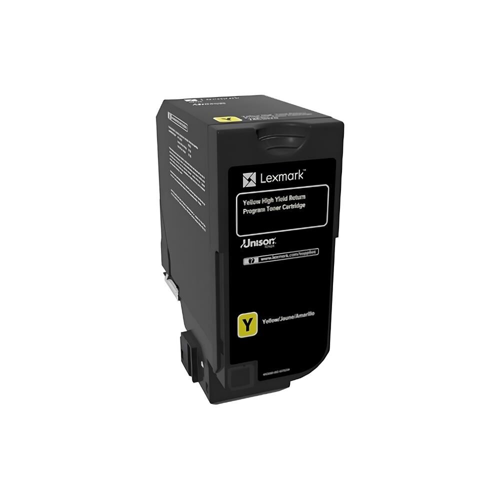 Lexmark 74C5HY0 Toner Orj. -  CS725, CX725 Yellow (12K)