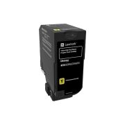 Lexmark 74C5HY0 Toner Orj. -  CS725, CX725 Yellow (12K)
