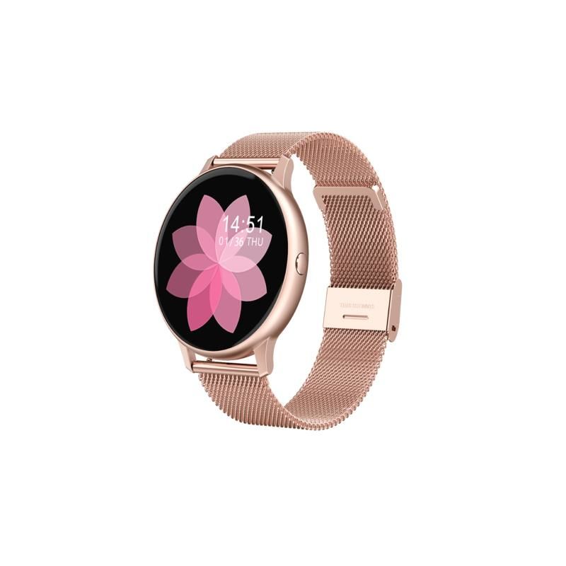 Akıllı Saat IP68 Kadın, Smart Watch Rose Gold, IOS, Android