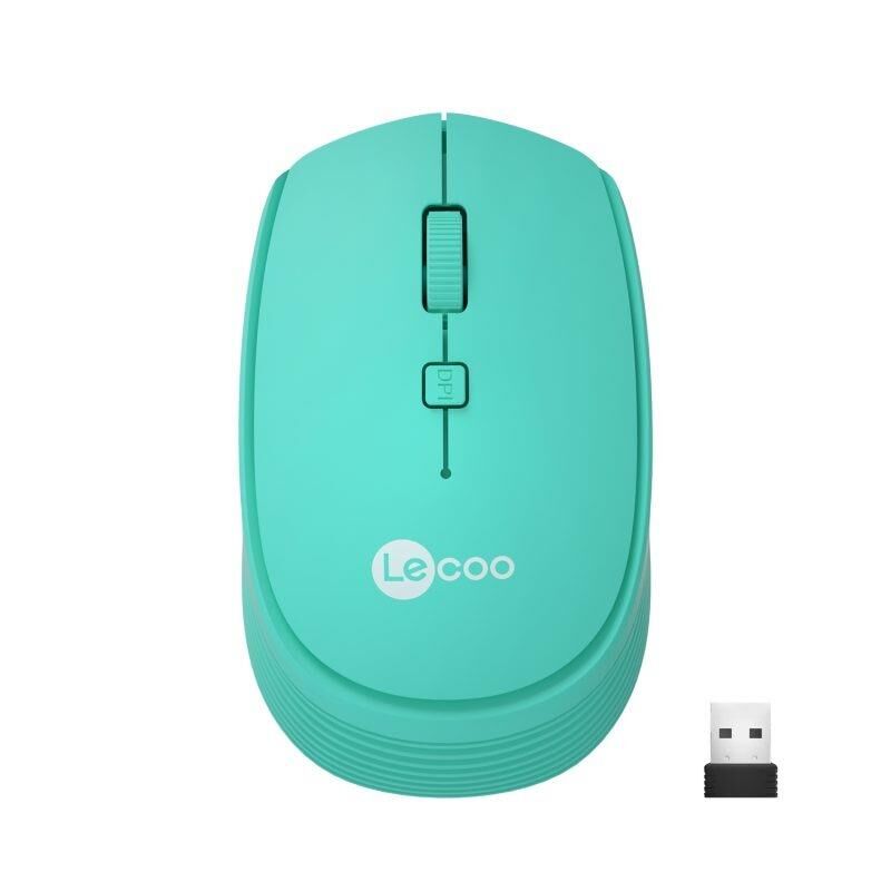 Lenovo Lecoo WS202 Kablosuz Mouse Turkuaz