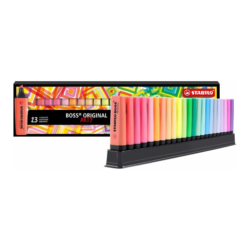 Stabilo Boss Original Fosforlu Kalem Seti Arty 23 Renk - 7023/01-5-20