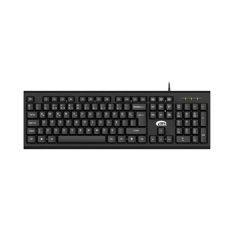 Elba K112 Klavye USB Q TR