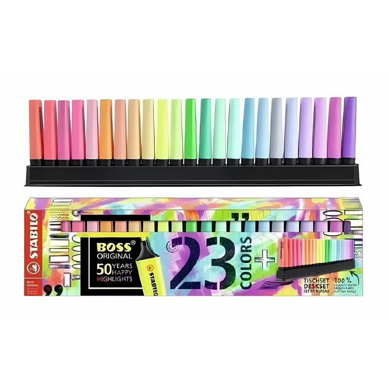 Stabilo Boss Original Fosforlu Kalem Seti 23 Renk - 7023/01-5