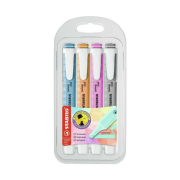 Stabilo Swing Cool Pastel 4'lü Paket Fosforlu Kalem Seti - 275/4-08-2