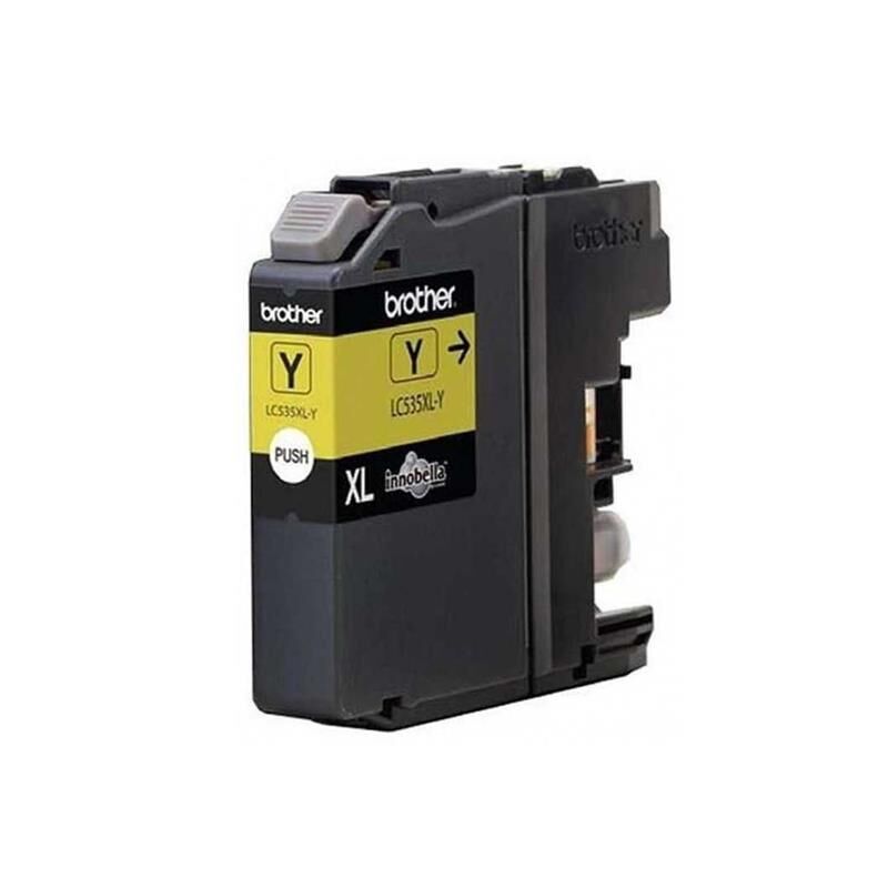 Brother LC535XLY Kartuş Orj. - DCP-J105, MFC-J200 (1.3K) Yellow